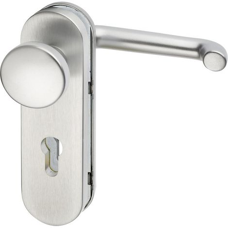 EDI FH Schutz-Wechselgarnitur mit Kurzschild Logo/k 5713/0772, Aluminium (1/4)