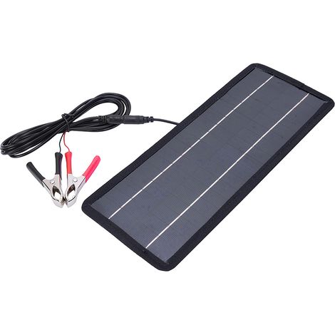 Panneau solaire 4,5W pour voiture - Chargeur de batterie 12V à 5V à haut rendement (1/5)