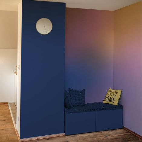 Papier peint panoramique Nebula, Jaune 150 x 250cm (1/5)