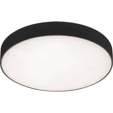 Plafoniera esterna tonda LED 18W CCT nera Rabalux Tartu (1/5)