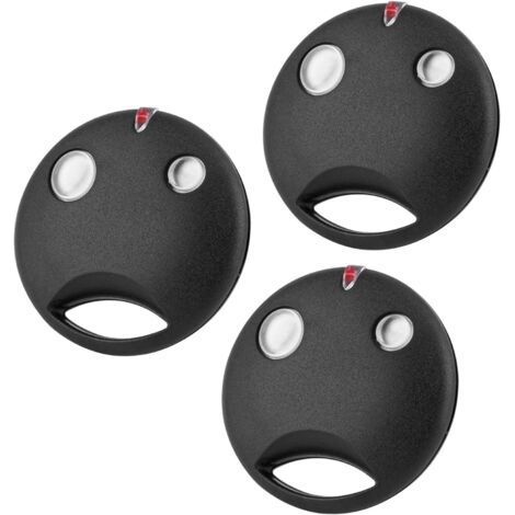 Télécommande Portail, 433,92MHz Télécommande Remplacement pour Nice SMILO SM2 SM4 pour Moteur de contrôleur de récepteur SMXI SMX2R SMX2 SMXIS OXI OX2, 2 canaux, Lot de 3 (1/5)