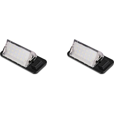 Lot de 2 feux de plaque d'immatriculation arrière à LED pour BMW E36 (Série 3 318i, 325i, 328i, 1992-1999) (1/5)