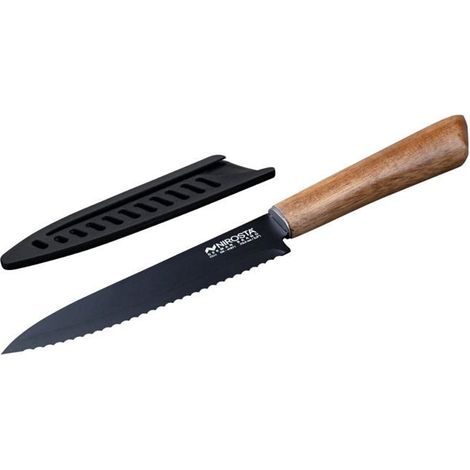 Cuchillo de cocina Nirosta flow hoja dentada 24 cm