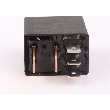 Relais violet 12 V 40 A, relais automobile 5 broches, relais haute puissance, petit relais électromagnétique 12 V 5 broches 30 A (1/4)