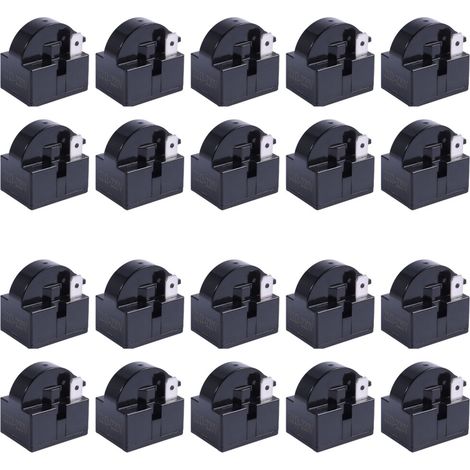 Convient aux relais de démarrage PTC 2 broches de 22 ohms à boîtier plastique de 20 pouces, convient aux réfrigérateurs. (1/3)