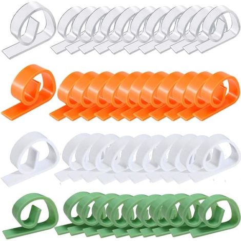 48 pinces à nappe en plastique, résistantes au vent, idéales pour Noël, les mariages, les fêtes, en intérieur comme en extérieur ou en camping. (1/5)