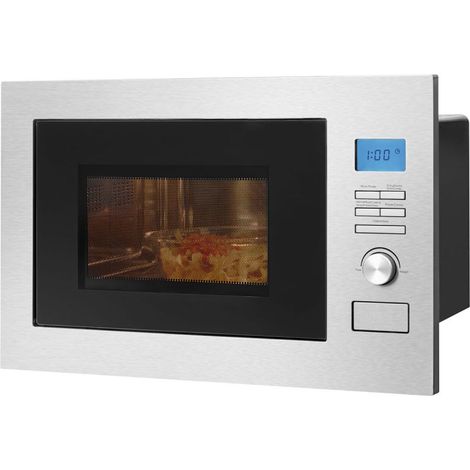 Micro ondes encastrable avec grill Inox Bomann MWG3001HEB (1/5)