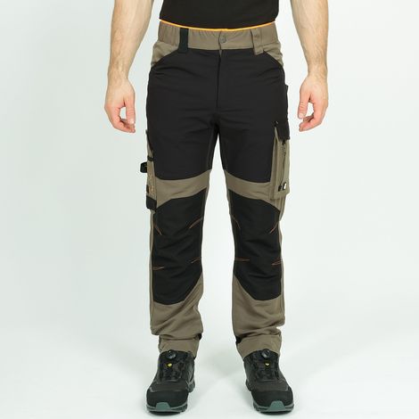 CLAVERY PANTALON DE TRAVAIL 1059 Kaki 38 (1/3)