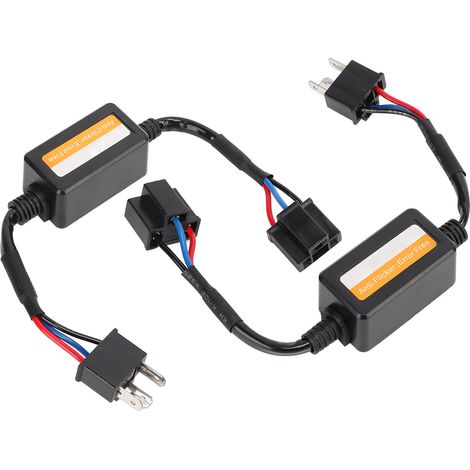 Set mit 2 LED-Decoderwiderständen, leicht und kompakt, einfache Installation, praktisch und zuverlässig für LED-Beleuchtung (1/5)