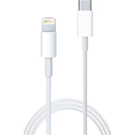 Cabo Type-C para Lightning, 20W 1.0M, iPhone/iPad - Branco (1/2)