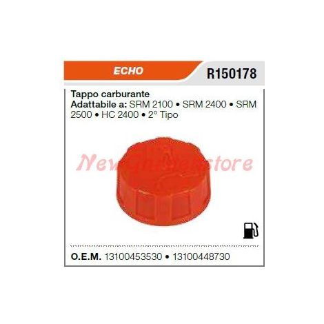 Tapón combustible ECHO soplador SRM 2100 2400 HC 2400 R150178