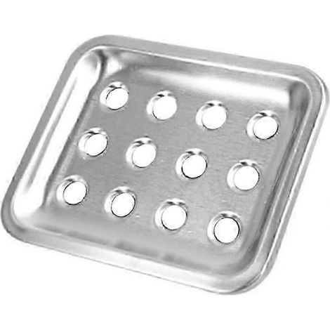 Bathroom Soap Dish Holder with Scrubber Tray, Soap Rack, Soap Case, Soap Dispenser (1/5)