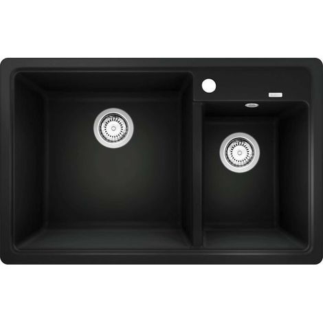 Blanco Legra 8 - Lavello in silgranit, 78x50 cm, nero 526223
