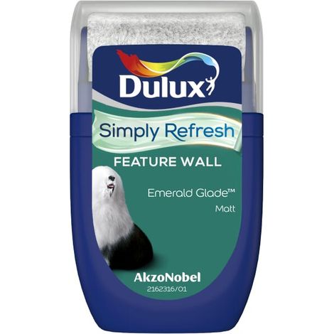 Dulux Simply Refresh Feature Wall Tester Pot - 30ml - Emerald Glade