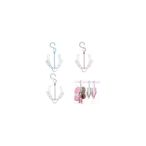 Lot de 3 Organiseur Penderie, Supports de Chaussures Rotatifs Rangement Chaussures sur la Porte, Cintre Robuste (1/5)
