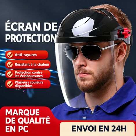 Masque visière de protection réglable en polycarbonate calotte jaune CKL-3117Y 1 jaune ckl-3117y 34 × 27 × 18 cm 380 g – Livraison gratuite (1/5)