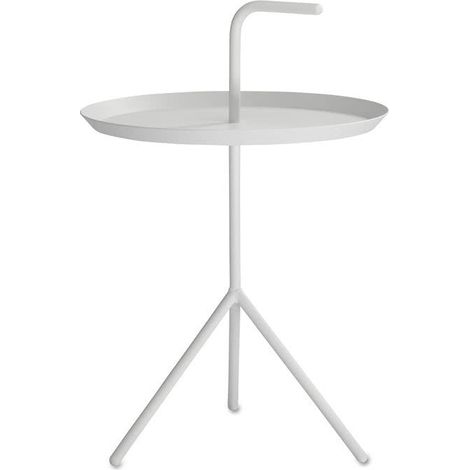[GEBRAUCHT] B-Ware Hay DLM XL Beistelltisch Tisch Couchtisch Wohnzimmertisch Designertisch weiß (1/2)