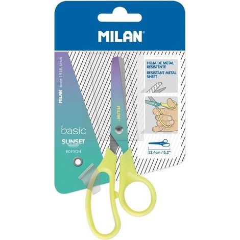 Sunset Basic Schulschere gelb Milan
