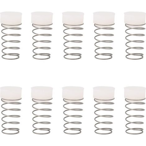 10PCS Spring-Loaded Check Valve, Good Rubber Material, Long-Life Replacement Check Valve for Air Compressors (1/5)