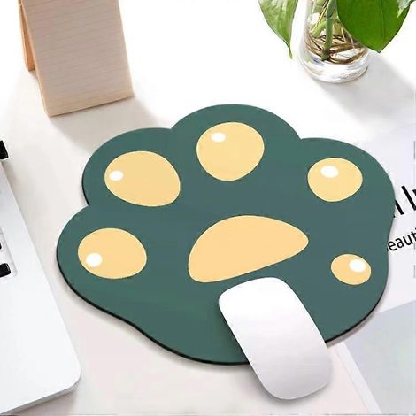 Tapis de souris mignon à motif de chat (lot de 3), 280 x 250 x 3 mm, aspect marbre. (1/2)