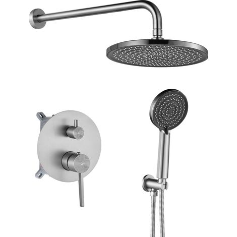 Ensemble De Douche Encastré Rea Foster + Box Brush Steel (1/5)
