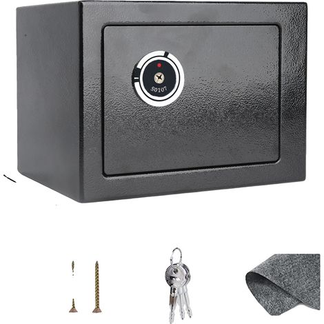 Kasse, langlebiger Stahl, kompaktes Design, Schwarz (1/2)