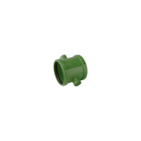 airfit raccord double à glissement PP Plus DN 125 pour tube en PVC, vert
