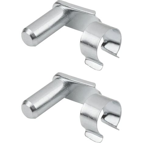 2x Axe de sécurité pour chape clip à ressort 10mm longueur utile 38mm Vérin Gaz Universel Tête Embout Fourche Véhicule Goupille Mâchoire (1/3)