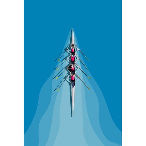 Tableau sur toile natation 30x45 cm - Impression sur Toile Murale Décorative - Image imprimée en HD sur Toile - Toile sur Châssis en Bois FSC - Fabriqué en France (1/5)