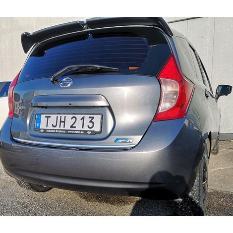 Nissan Note II E12 - molduras cromadas, portón trasero cromado (1/5)