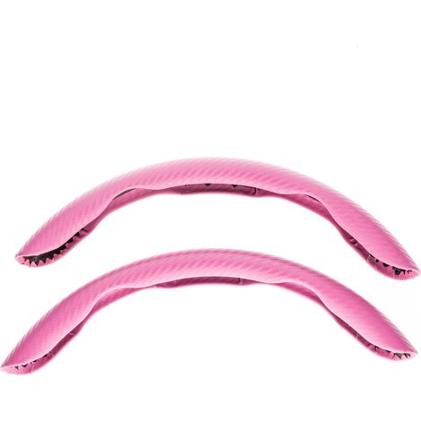 Coprivolante in fibra di carbonio rosa - Set di 2 pezzi, 36-38 cm (1/5)