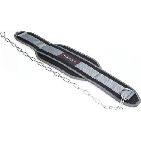 Ceinture Abdominale - Neoprene - Chaine Acier 720 Cm - Pour Dips Et Traction - Charge Max 150 Kg - 1 Piece (1/3)