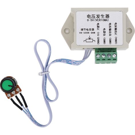 Potentiomètre de régulation de tension réglable 0-5 V CC pour automate programmable industriel (1/5)