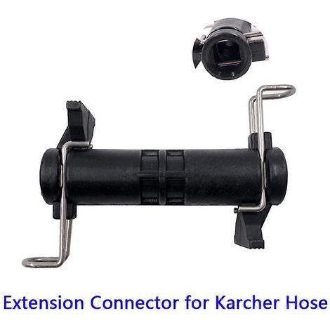 Raccord de tuyau d'extension pour nettoyeur haute pression domestique Karcher (1/4)