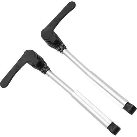 2 tiges télescopiques 230mm en alliage d'aluminium résistant à l'oxydation, vérin de levage pour fenêtre de caravane et yacht (1/5)