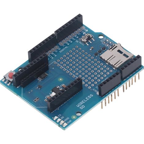 Prototype Shield sans Fil avec Emplacement pour Carte SD et Points de Connexion (1/5)