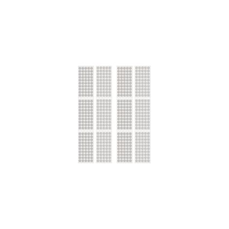 300 Paar runde Rubbelpunkte, kleine runde Rubbelpunkte, Mini-Rundpunkte, doppelseitige Aufkleber, zum Basteln, Organisieren und Präsentieren (1/5)