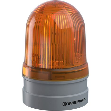 Werma Signaltechnik Signalleuchte  Midi Rotating 12/24V AC/DC YE 261.340.70  Gelb  12 V/DC