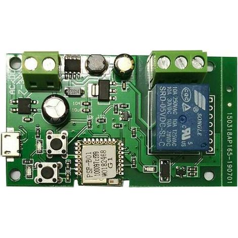 [NEVER USED] WiFi Switch Wireless Relay Module, DC5V 12V 24V 32V (1/3)