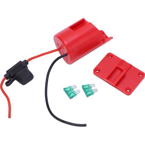 Adaptateur de batterie, coque ABS, convertisseur de batterie au Lithium 12V, remplacement avec fusible 30A pour M12 (1/5)