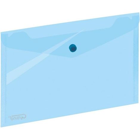 Busta GRAND A5 con chiusura a scatto - Blu, Polipropilene