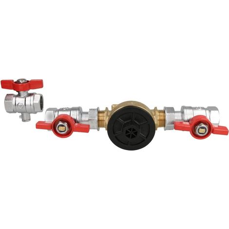 Kit d'encastrement pour compteur de chaleur – Koax 1/2" 110 mm appareils à eau