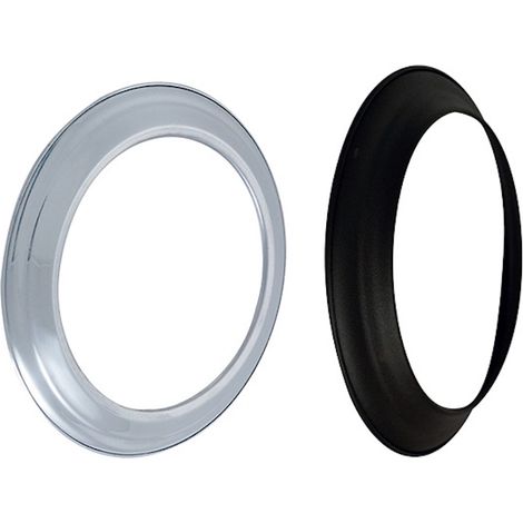 JONCOUX Rosace de ventilation - Apollo Pellets Air - noir Ø60 mm