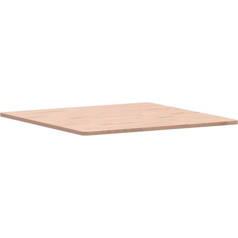 Dessus de table 70x70x1,5 carré bois massif de hêtre (1/5)