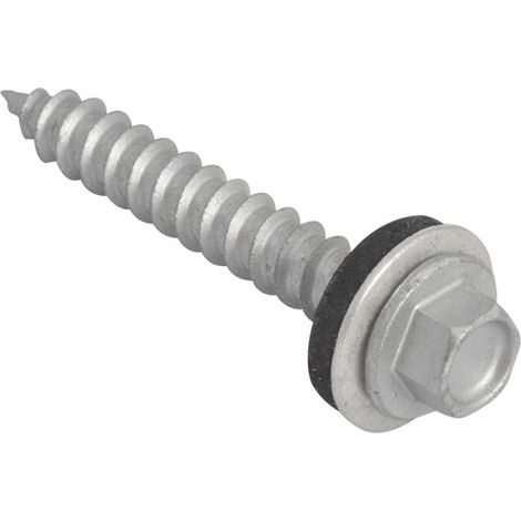 Forgefix - Fortfht6345 techfast bullone a testa esagonale con testa esagonale 6,3 x 45 mm 100 unità (1/4)