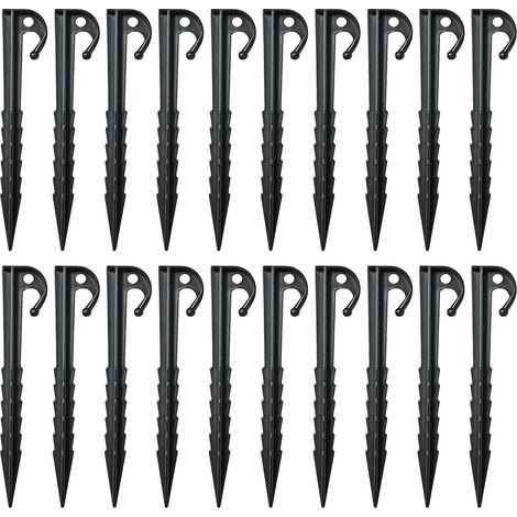 20 Stück Schraubspikes Mit Haken Und Loch Leichte Schraub