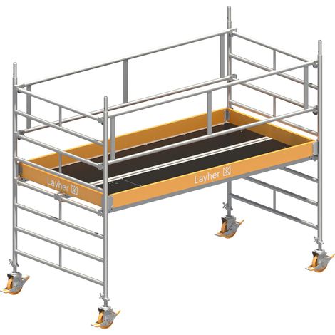 Layher Rollgerüst Uni Breit P2 3,20m AH (1/4)