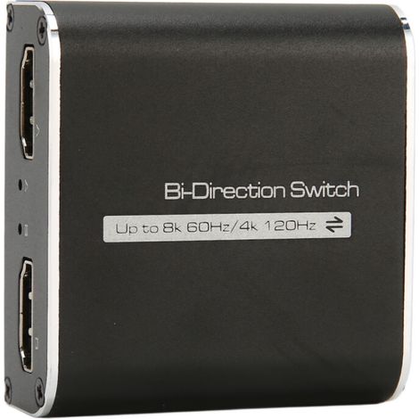 Répartiteur HDMI, matrice HDMI miroir haute résolution 8K 60 Hz, Plug and Play, commutateur HDMI HDCP 2.3 EDID pour double moniteur, PS5, Xbox, écran large HDR. (1/4)