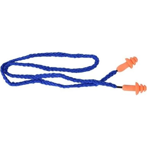 Bouchon d'oreille en silicone anti-bruit TBEST - Blanc - Réduction sonore 29 db (1/4)
