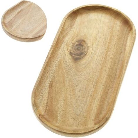 Servierplatte aus Akazienholz